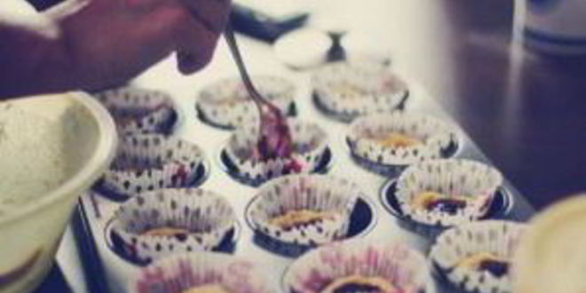 Рецепт маффины с вареньем