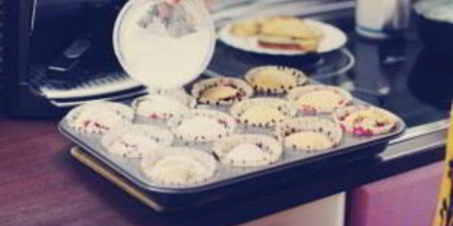 Рецепт маффины с вареньем