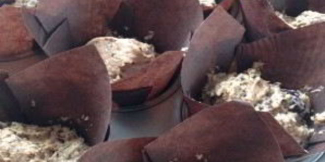 Рецепт маффины с вишней