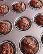 Маффины с высевками и льняной мукой