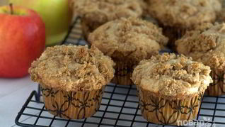 Рецепт Маффины с яблоками и специями