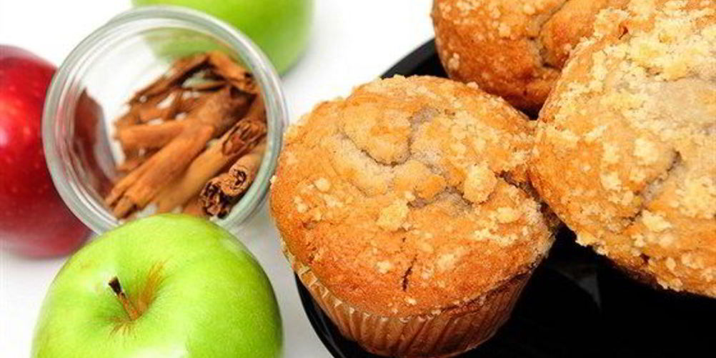 Как приготовить маффины с яблоками