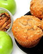 Маффины с яблоками