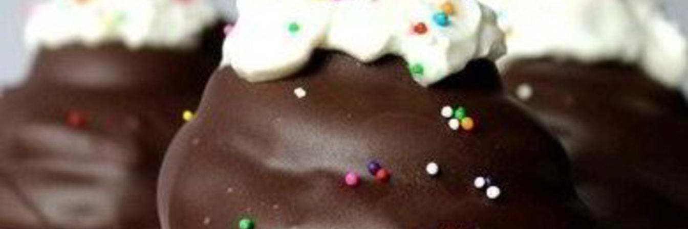 Рецепт Маффины с зефирным кремом