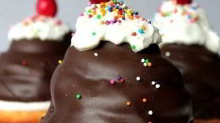 Рецепт Маффины с зефирным кремом