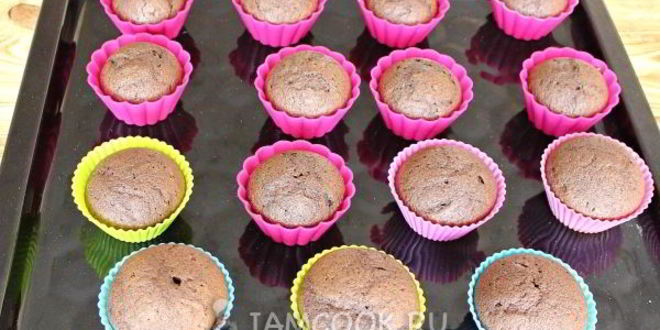 Рецепт маффины шоколадные нежные