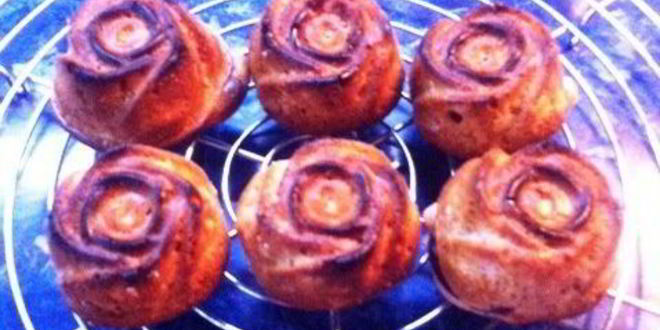 Рецепт маффины со сливами