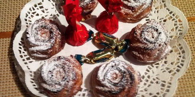 Рецепт маффины со сливами