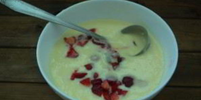 Рецепт маффинов со свежея клубникого