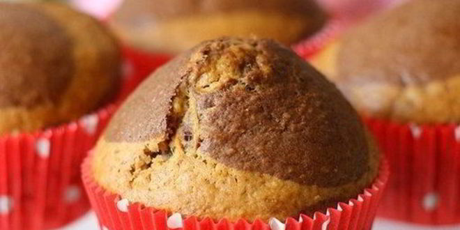 Рецепт мраморные маффины с цуккини