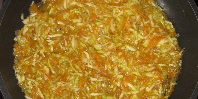 Рецепт мясные маффины с овощной начинкой