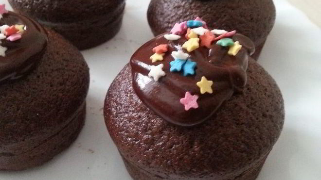 Рецепт Овсяно-шоколадные маффины на сыворотке