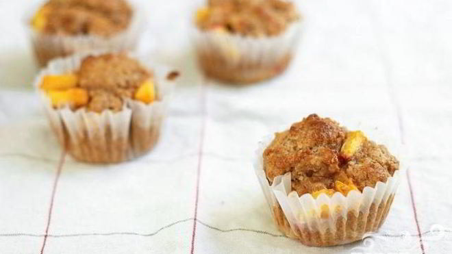 Рецепт Персиковые маффины