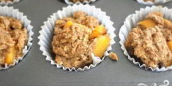 Рецепт персиковые маффины