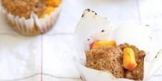 Рецепт персиковые маффины