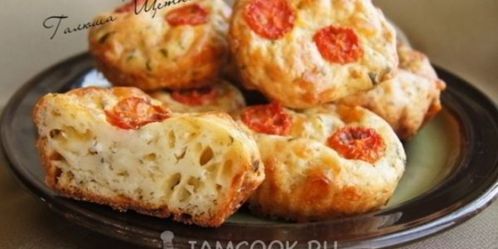 Как приготовить пикантные маффины из сыра и творога