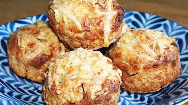 Рецепт Пикантные маффины с картофелем и сыром
