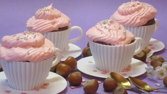 Рецепт Шоколадно-ореховые маффины