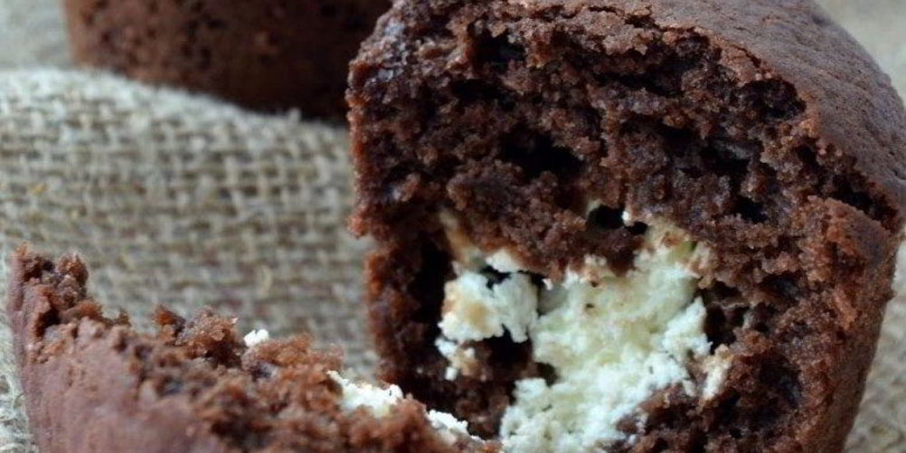 Рецепт шоколадные маффины с апельсином и грецкими орехами