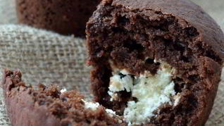 Рецепт Шоколадные маффины на кефире