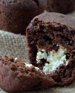 Шоколадные маффины на кефире