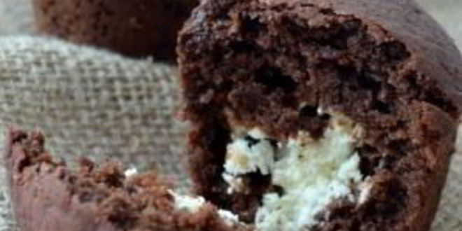 Рецепт шоколадные маффины на кефире