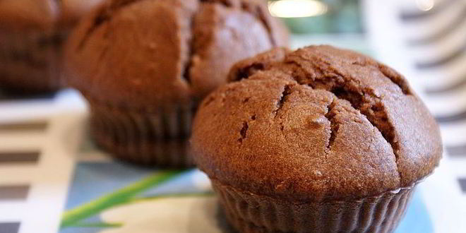 Рецепт шоколадные маффины на ряженке