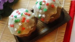 Рецепт Шоколадные маффины с лимонной глазурью