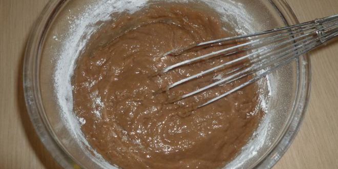 Рецепт шоколадные маффины с лимонной глазурью