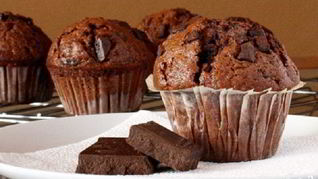 Рецепт Шоколадные маффины с шоколадной крошкой