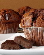 Шоколадные маффины с шоколадной крошкой