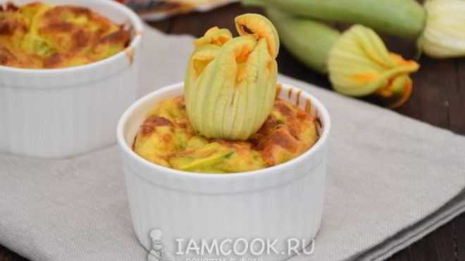 Рецепт Сырные маффины с цуккини