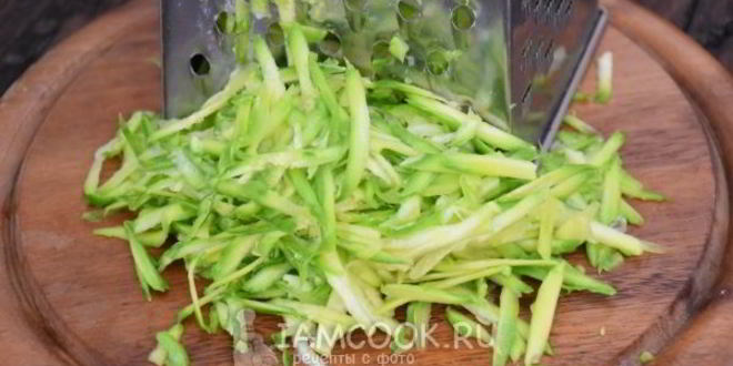 Рецепт сырные маффины с цуккини