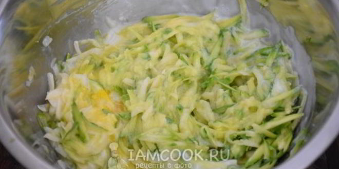 Рецепт сырные маффины с цуккини