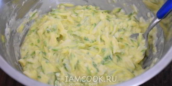 Рецепт сырные маффины с цуккини