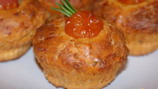 Рецепт Томатные маффины с розмарином