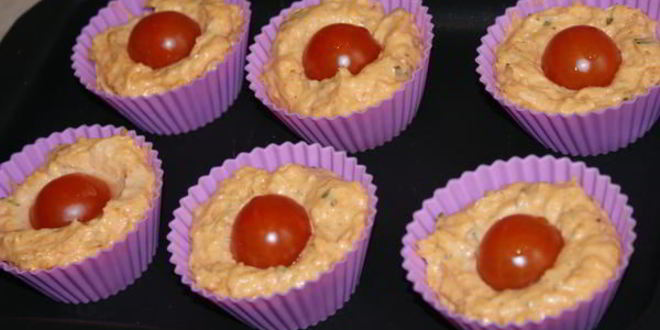 Рецепт томатные маффины с розмарином