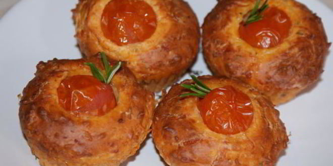 Рецепт томатные маффины с розмарином