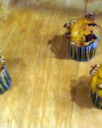 Тыквенные маффины с грецкими орехами и кефиром