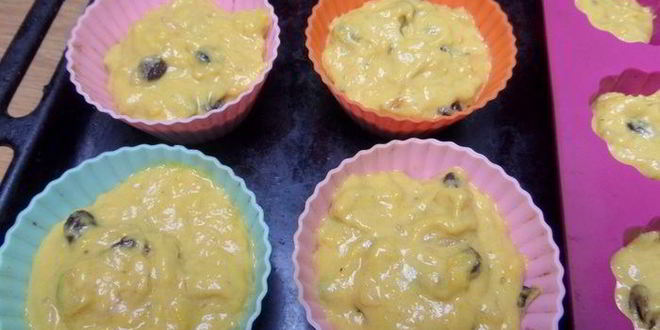 Рецепт тыквенные маффины с хурмой