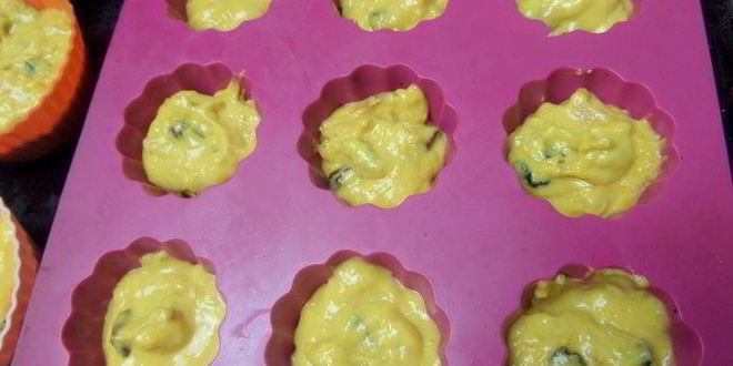 Рецепт тыквенные маффины с хурмой