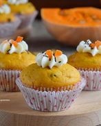 Тыквенные маффины с шоколадом