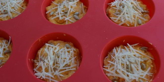 Рецепт тыквенные маффины с сыром