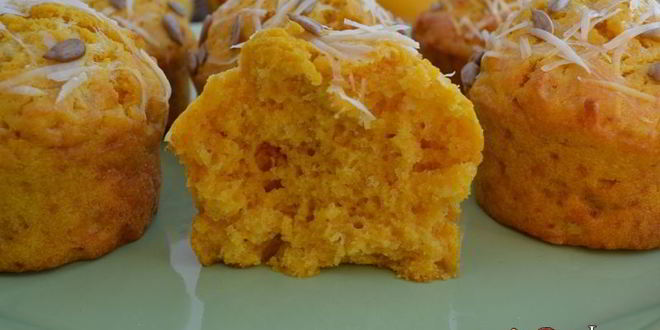 Рецепт тыквенные маффины с сыром