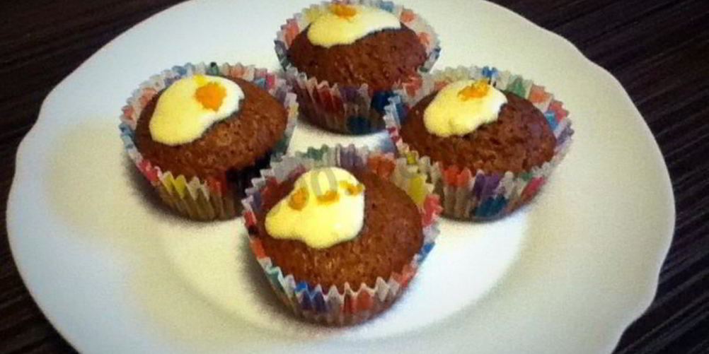 Как приготовить тыквенные маффины с цитрусовой глазурью