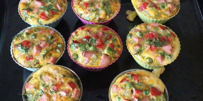 Рецепт закусочные яичные маффины