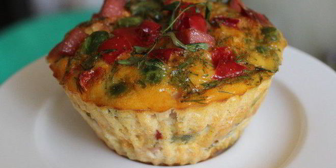 Рецепт закусочные яичные маффины