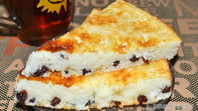 Рецепт Манник на кефире