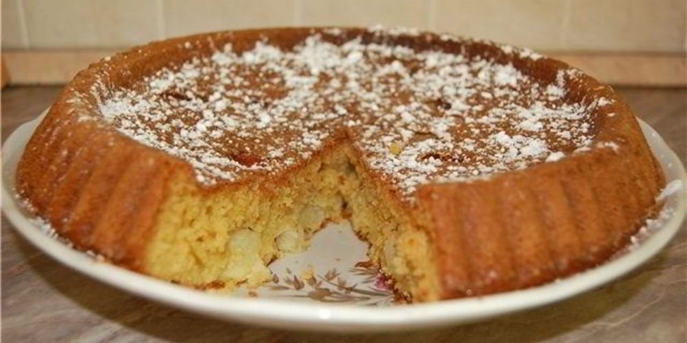 Как приготовить манник с яблоками