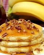 Банановые оладьи